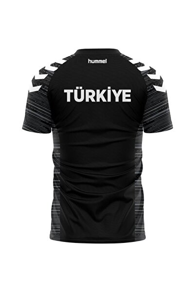 hummel National Team Line Camping T-Shirt Μαύρο