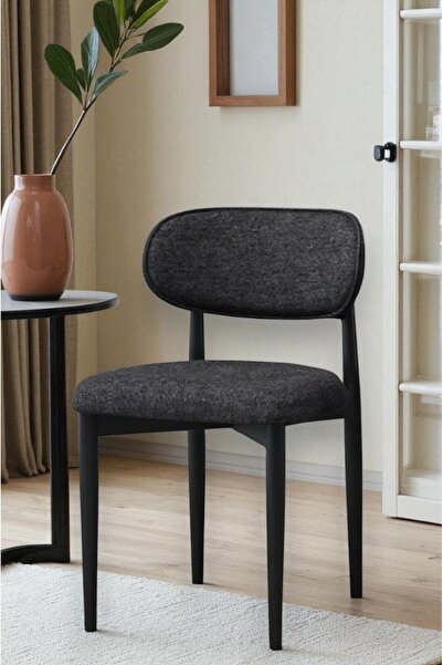 JoyMassa POLO SANDALYE SİYAH AYAKLI (6 ADET)