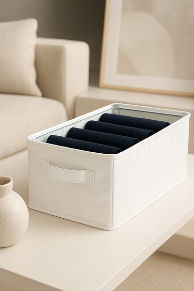 Sertil 1 bucată 45x25x20 cadru de oțel alb dulap interior raft organizator pl...