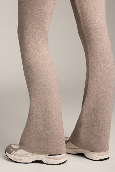 Oysho Knit flared trousers