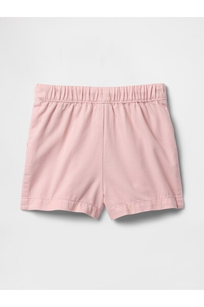 GAP Kız Bebek Açık Pembe UltraSoft Pull-On Şort