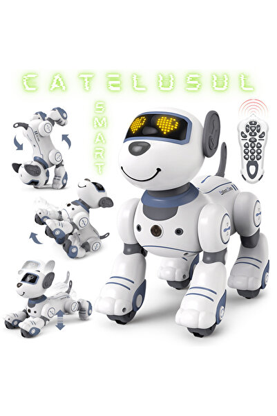 LEBLOU LEBLOU Intelligent Robot Dog with Remote Control, Interactive, Sings, Dances, Follows, Does Stunts