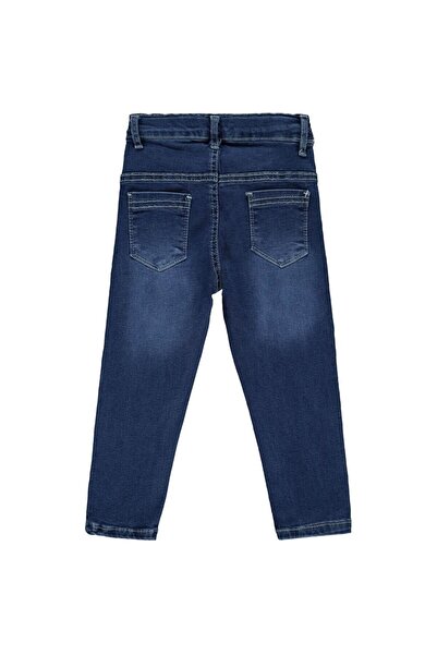 Civil Girls Kız Çocuk Kot Pantolon 2-5 Yaş Koyu Mavi