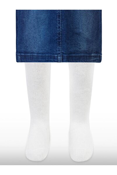 Civil Baby Basic Plain Towel 6- Baby Girl Pantyhose - Ecru 12 Months