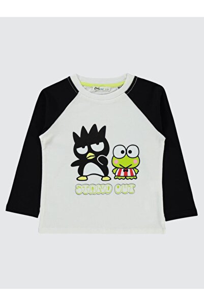 Civil Boys Sanrio Bad Badtz Maru 2-5 Years Old Sweatshirt - Ecru 5-6 Years Old