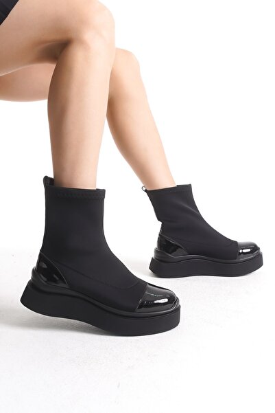 MARSEDO Sasha - Γυναικείες καθημερινές μπότες Stretch, Χοντρή σόλα