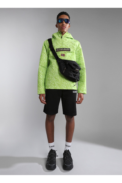 Napapijri P0a4gx9fm31-r K Raınforest Aop 2 &amp;ccedil;ocuk Ceket Yeşil