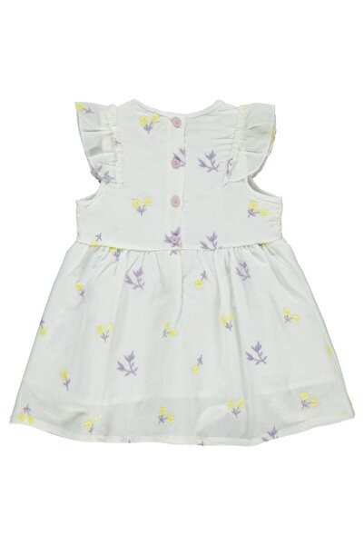 Civil Baby Floral Embroidered 6-18 Months Dress - Ecru12-18 Months