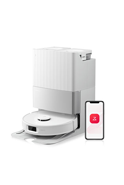 Roborock Qrevo Edge 5V1 Akıllı Robot Süpürge - Beyaz