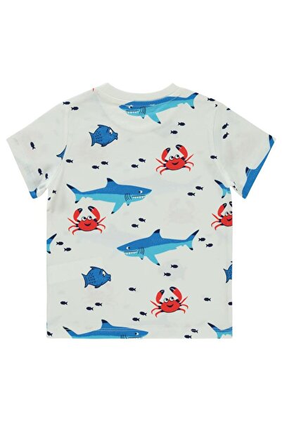 Civil Boys 2-5 Years Old Boy T-Shirt - Ecru