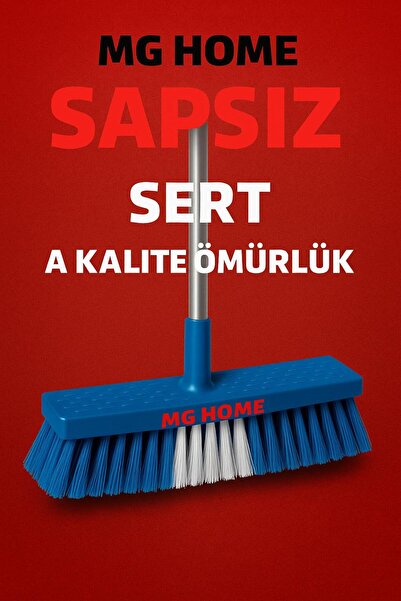 MG HOME Sapsız Sert Fırça Yer, Halı Ve Sert Yüzey Yıkama Fırçası. Banyo, Fayans Temizliği
