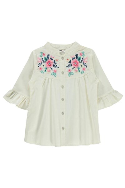 Civil Girls Cămașă Valon Kol 6-9 ani - Ecru7-8 ani