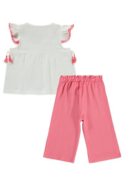 Civil Baby Embroidered 6-18 Month Set - Ecru18-24 Months