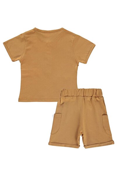 Civil Baby Baby Boy Shorts Suit 6-18 Months Tan