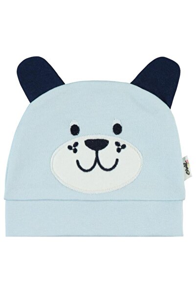 Civil Baby Bebek Kulaklı Bere Yenidoğan Mavi