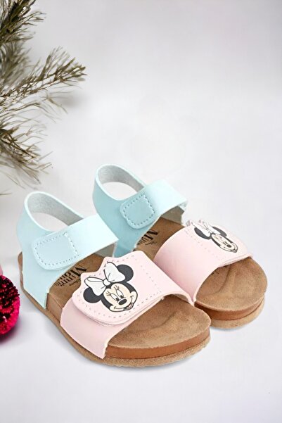 Ponchiq Printed Baby Girl Sandals