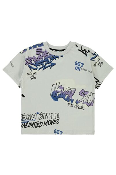 Civil Boys Boy's T-Shirt 6-9 Years Light Grey