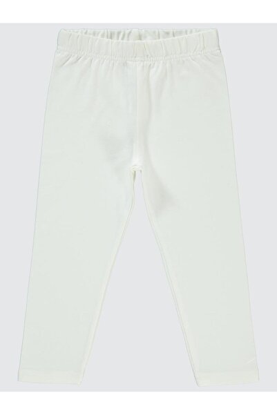 Civil Girls Basic 2-5 Years Leggings - Ecru4-5 Years