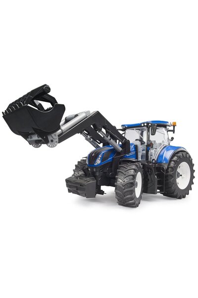 Bruder New Holland T7.315 tractor with front loader, Bruder 03121