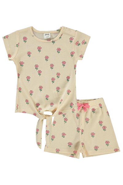 Civil Baby Baby Girl Shorts Set 6-18 Months Ivory