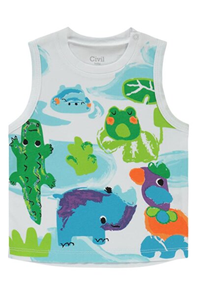 Civil Baby Baby Boy Shorts Set 6-18 Months White