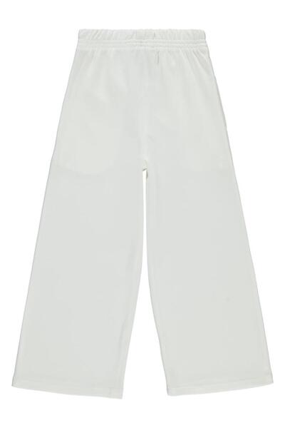 Civil Girls Kız Çocuk Pantolon 6-9 Yaş Ekru