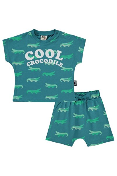 Civil Baby Baby Boy Shorts Set 6-18 Months Petrol