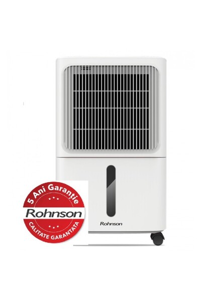 ROHNSON Dezumidificator de aer R91812, funcție de ionizare, 160 W, 38 m², 12 ...