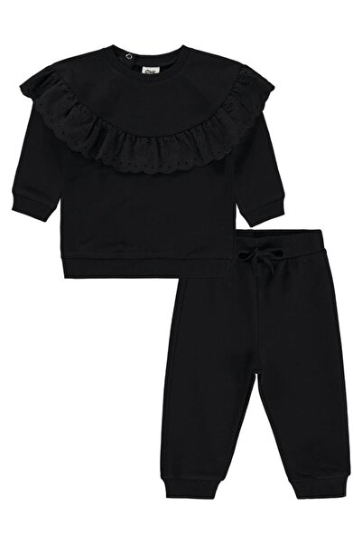 Civil Baby Embroidered 6-18 Months Set - Black18-24 Months