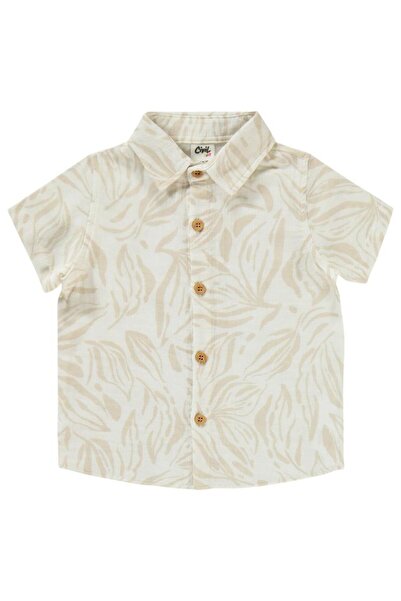 Civil Baby Coffee Leaf Patterned 6-18 Month Set - Brown6-9 Months