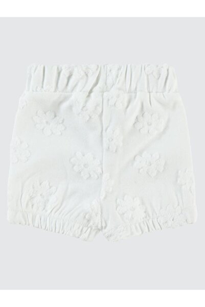 Civil Girls Civil Baby Papatya Kabartmalı 6-18 Ay Şort - Ekru12-18 Ay