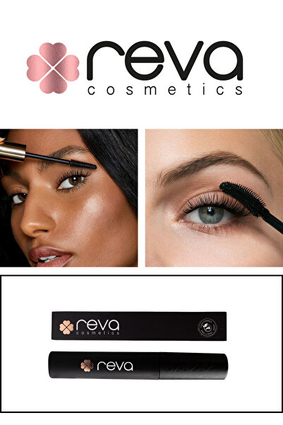 REVA Uzatan Hibrit Maskara Mürdüm - Hybrid Length & Curl Mascara Prune - No: 323 - Vegan Temiz Içerik