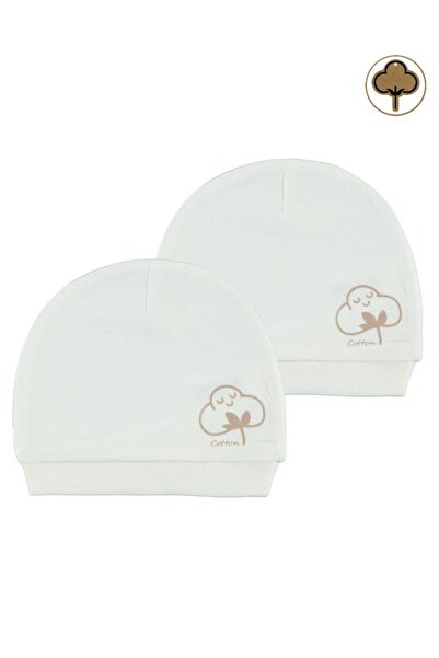 Civil Baby Organic Cotton 2-Piece Baby Hat - Ecrustandard
