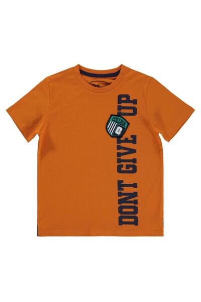 Civil Boys Boy's T-Shirt 6-9 Years Dark Orange