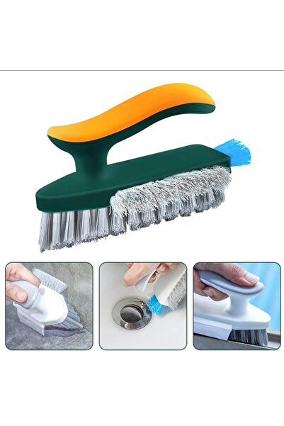 Hayveys Saplı Çok Amaçlı Sert Temizlik Fırçası Fayans Lavabo Halı Banyo Temizleme Fırça