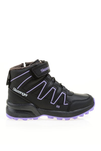 Slazenger Black - Purple Girl's Outdoor Boots Sa21Of004-561 Kacey