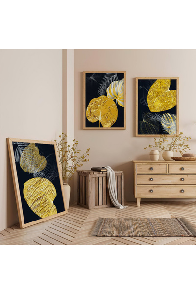 Zevahir Mobilya Dekorasyon Set de pictură din lemn cu rame din lemn Dansul fr...