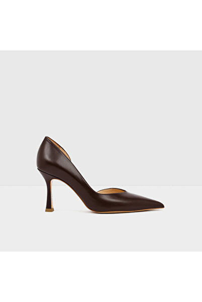 Aldo HOKOTA-TR - Hakiki Deri Kadın Leopar Desenli Topuklu Ayakkabı