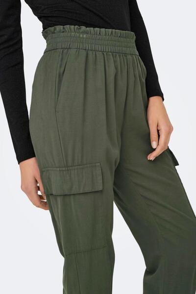 ONLY Onlis Life Hw Pb Cargo Pant Cc Wvn Haki