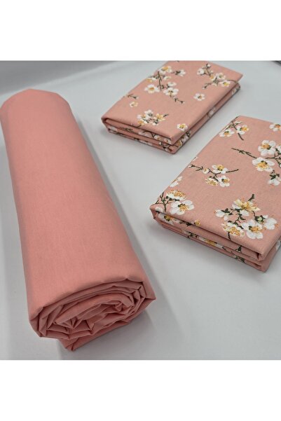 pınarhome collectıon New Season - 100% Organic Cotton, Soft Sand and Elastic Crossbody+Pillow Cover Corner Depth 28-30 cm