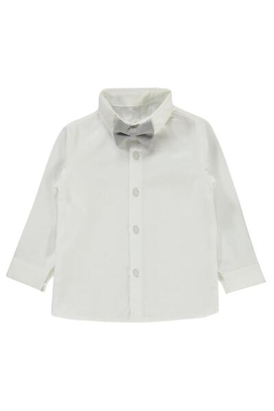 Concept. Concept 4-Piece Suit with Bow Tie and Jacket for Ages 2-5 - Gray3-4 Years