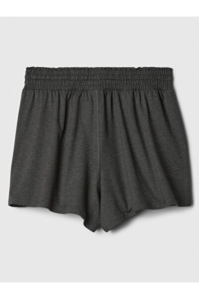 GAP Kadın Koyu Gri 3'' GapFit Brushed Jersey Şort