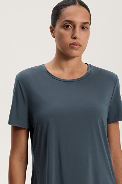 Oysho Mikro delikli teknik kısa kollu tişört