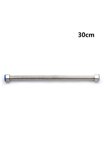 choice2 30CM G1/2" Stainless Steel Corrugated Supply Hose Water Heater Connec...