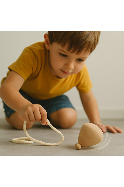 jetlegelsin Ahşap Küçük Bozanak Topaç