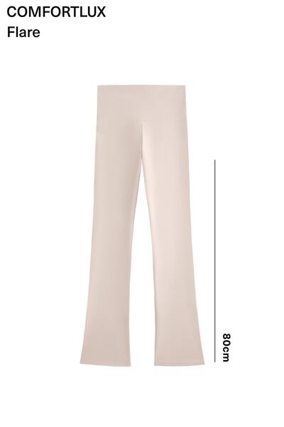 Oysho Comfortlux high rise flare pantolon