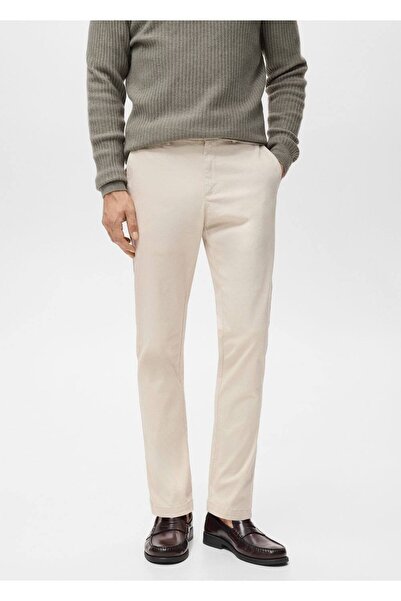 MANGO Man Prato Chino tapered cropped pantolon