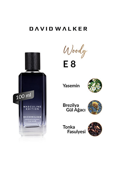 David Walker E8 Navigetur 100 ml Erkek Parfüm | Woody