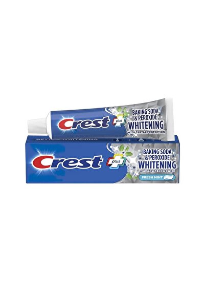 CREST 3’lü Beyazlatıcı Tartar Önleyici Peroksitli Diş Macunu 3x161g