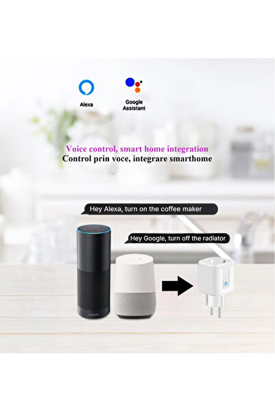 FRAMMINO Smart Wi-Fi Socket FRAMMINO®, 16A, Compatible with Alexa & Google Assistant